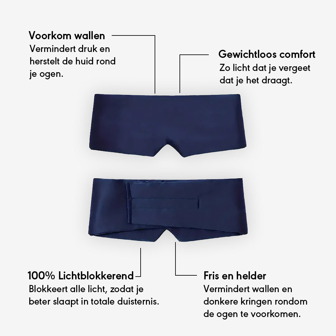 Zijden Diepe Slaapmasker